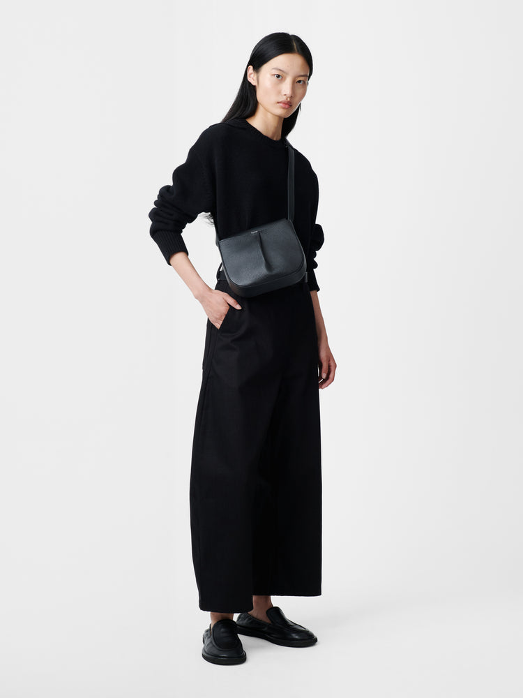 【EXCLUSIVE】CHALCO DENIM PANT IN BLACK