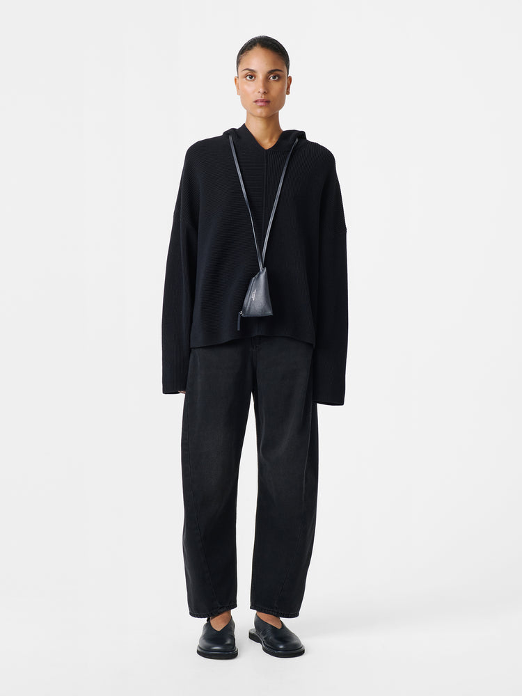 AKERMAN DENIM PANT IN WASHED BLACK