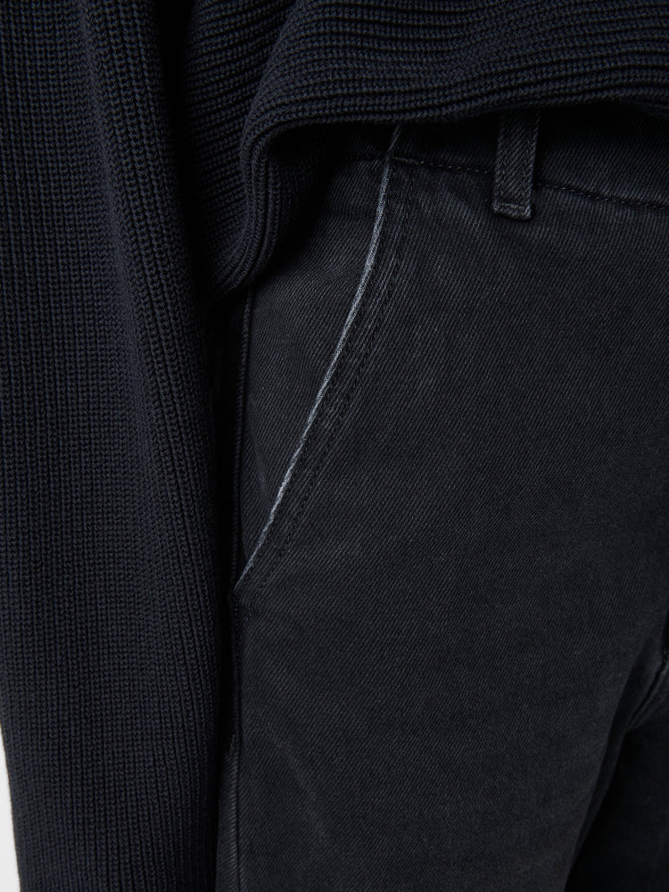AKERMAN DENIM PANT IN WASHED BLACK