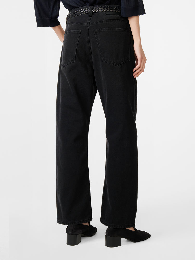 DENJO DENIM PANT IN WASHED BLACK