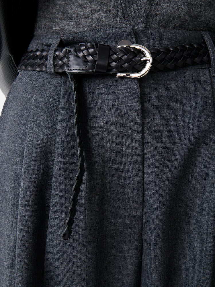 ACUNA HERITAGE WOOL PANT IN SLATE MELANGE