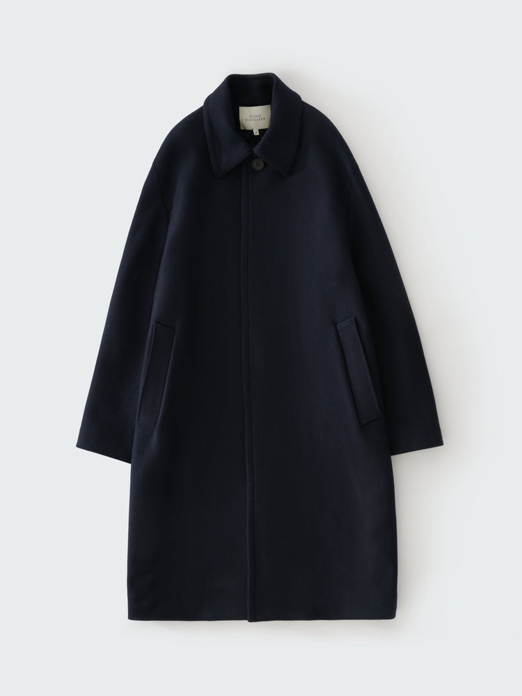 ADY WOOL COAT IN NAVY
