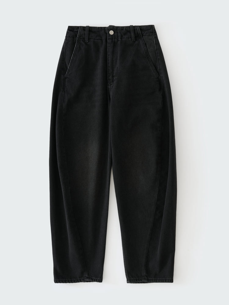 AKERMAN DENIM PANT IN WASHED BLACK