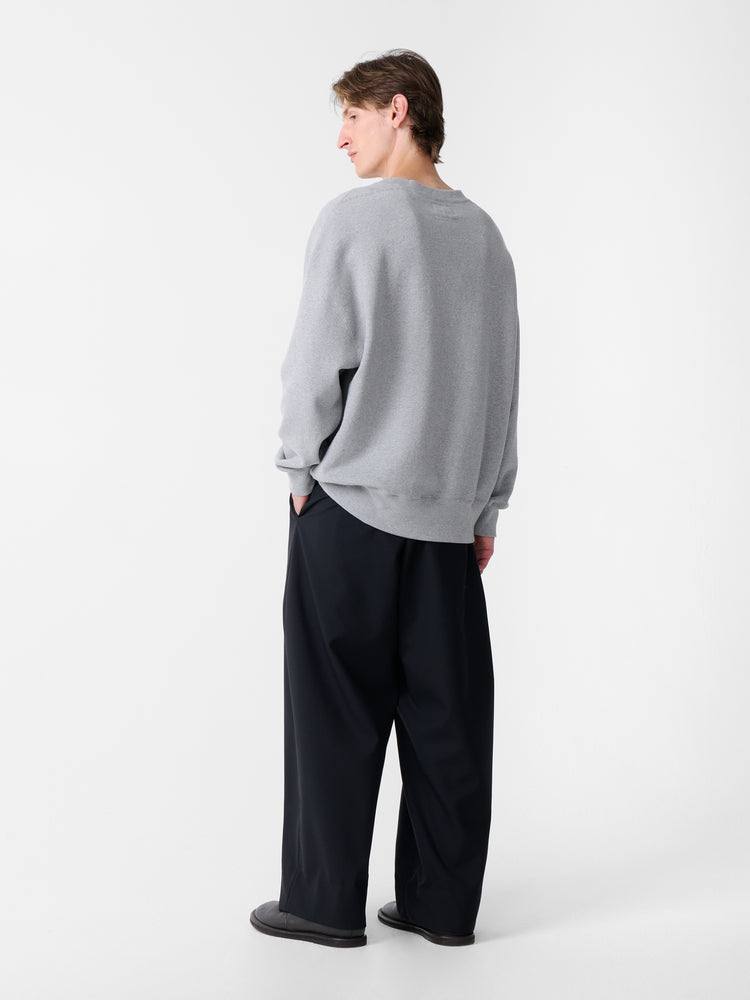 SN X BEAMS PLUS ALVY DOUBLE PLEAT PANT IN DARKEST NAVY