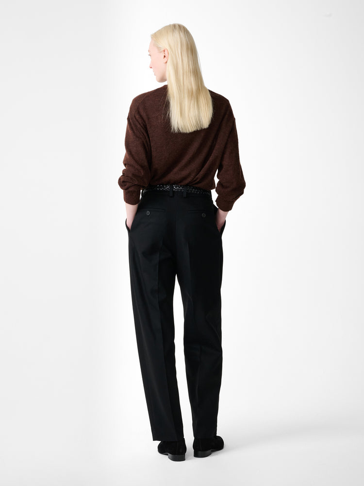 ANDRES CARDIGAN IN CHESTNUT