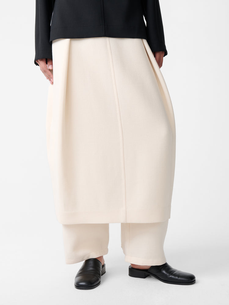 ARU SKIRT IN CHALK