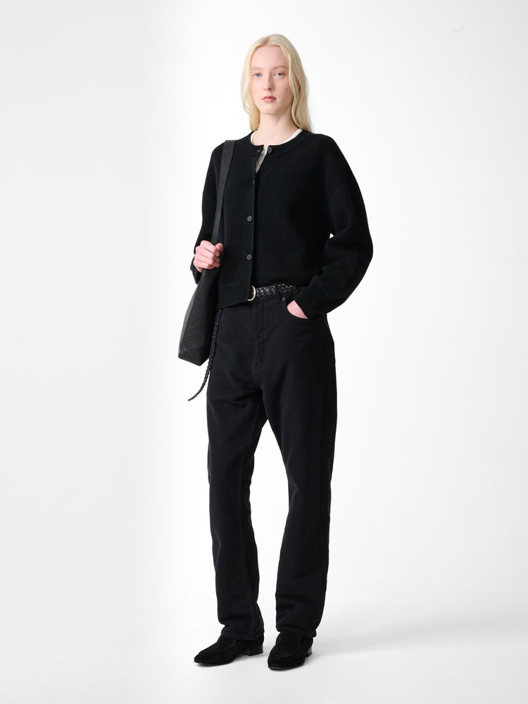 ARVINE CARDIGAN KNIT IN BLACK
