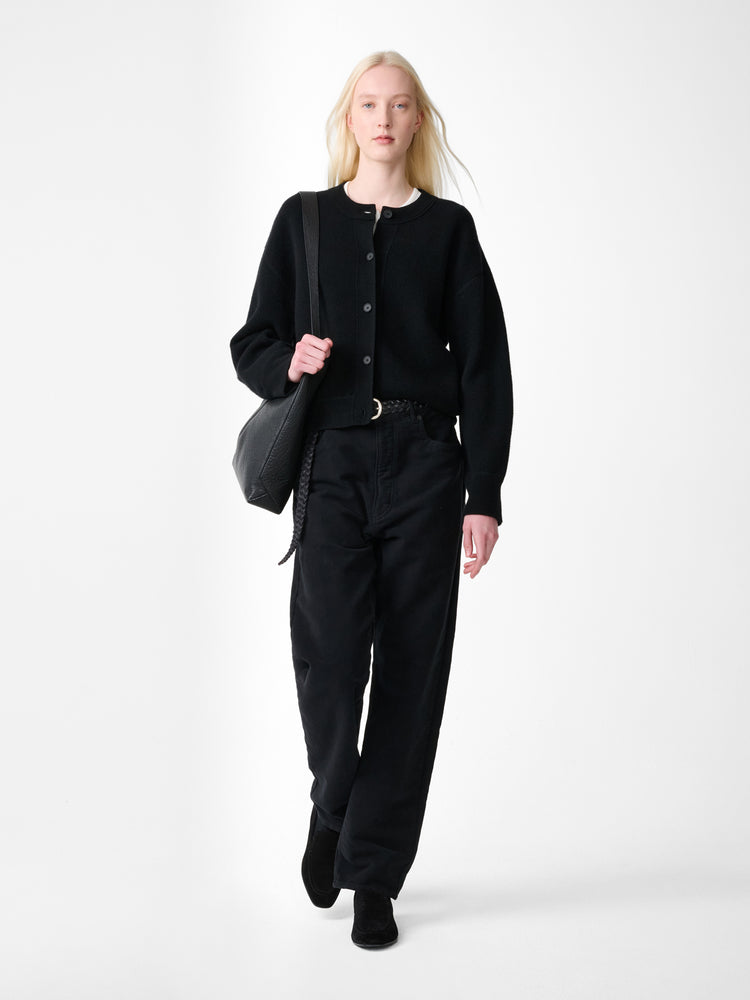 ARVINE CARDIGAN KNIT IN BLACK