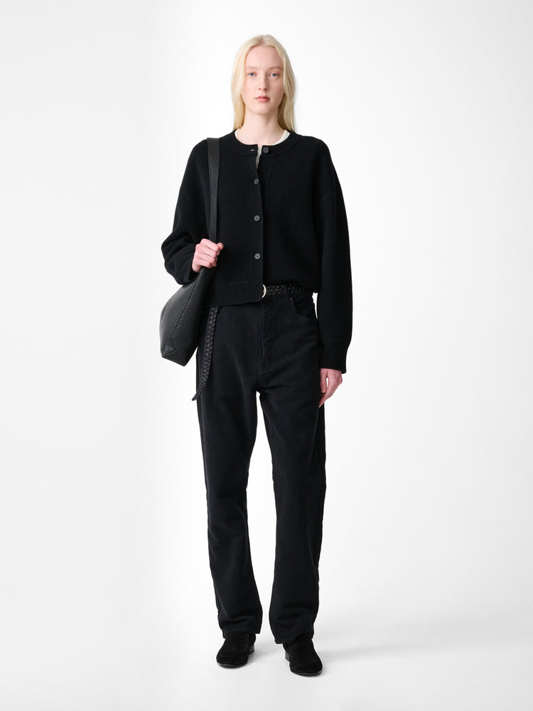 ARVINE CARDIGAN KNIT IN BLACK
