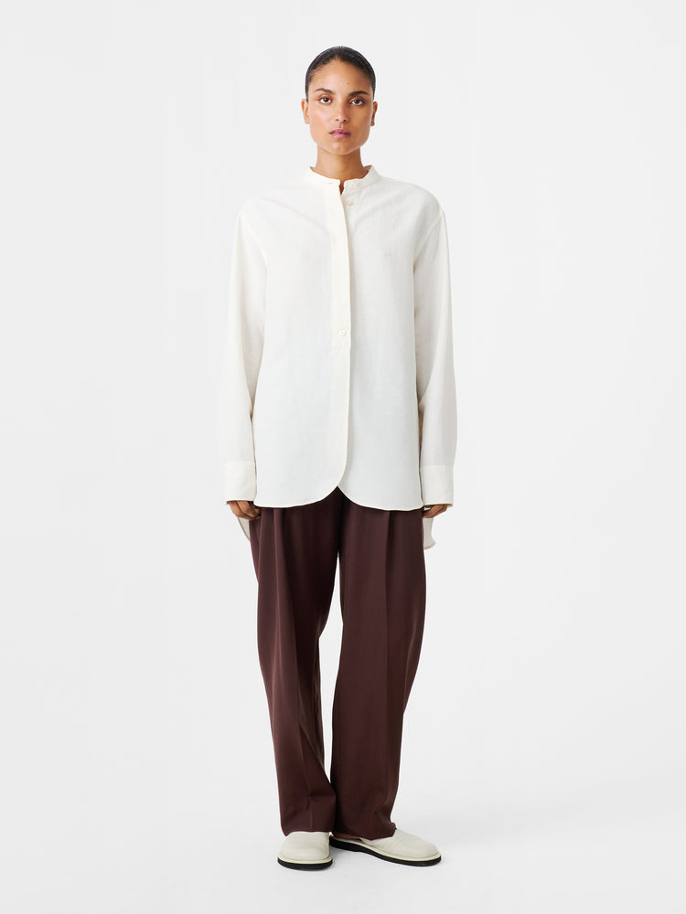 BEAM SHIRT IN PARCHMENT