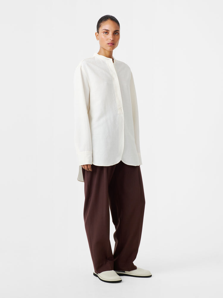 BEAM SHIRT IN PARCHMENT