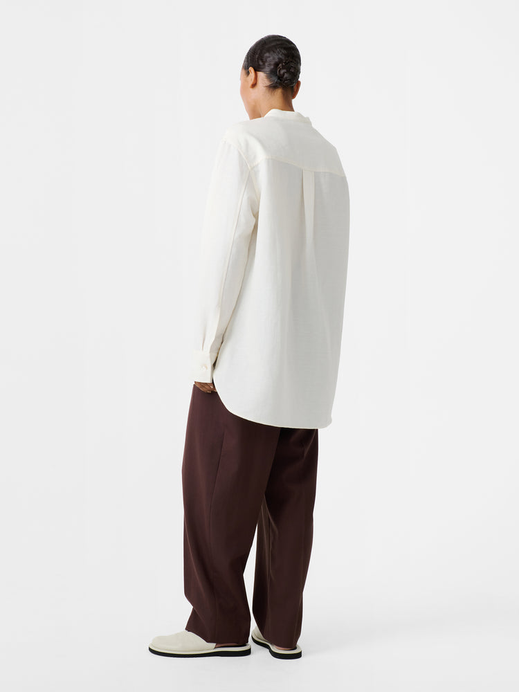 BEAM SHIRT IN PARCHMENT