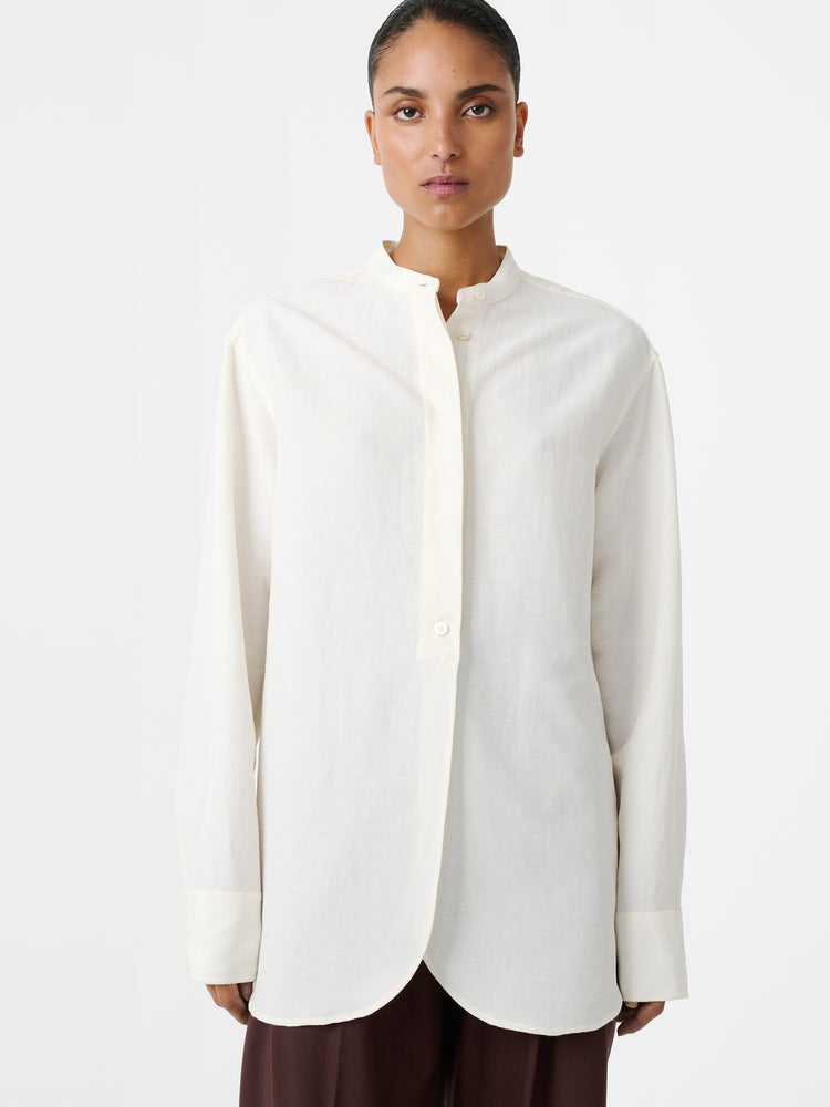 BEAM SHIRT IN PARCHMENT