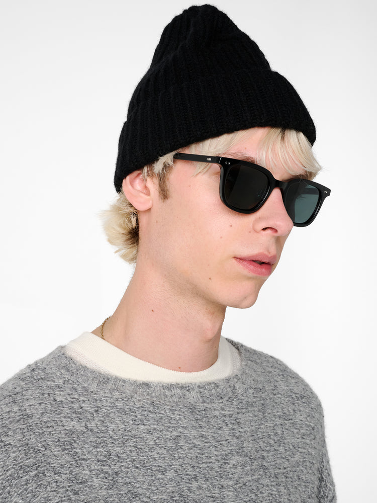 SN X AARON LEVINE BERWICK BEANIE IN BLACK