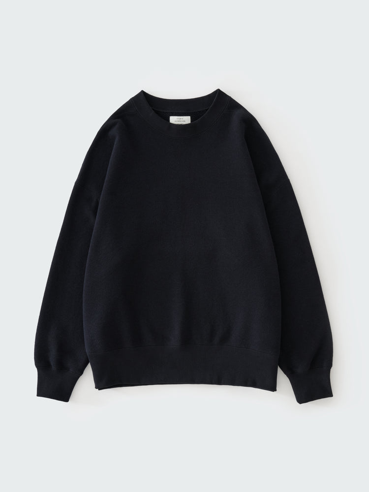 SN X BEAMS PLUS GOLIGHTLY JERSEY SWEAT IN DARKEST NAVY