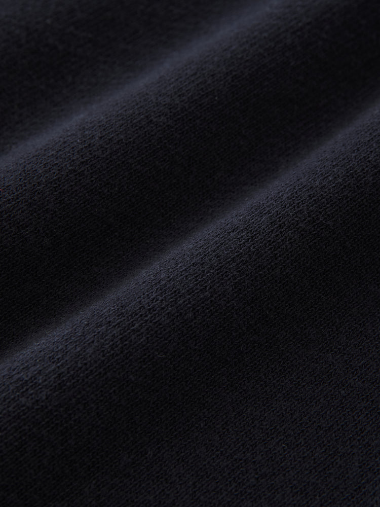 SN X BEAMS PLUS GOLIGHTLY JERSEY SWEAT IN DARKEST NAVY