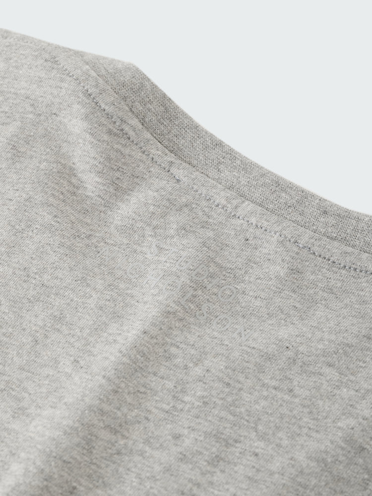 BRIC T-SHIRT IN GREY MARL