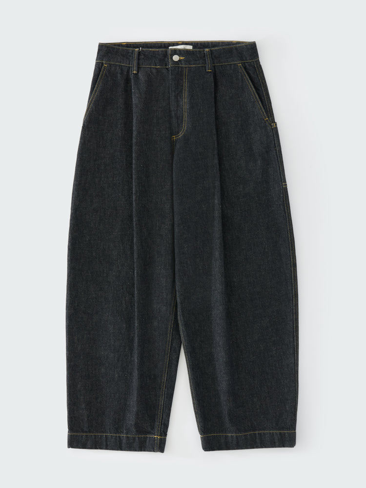 BRIDGES ITALIAN DENIM PANT IN BLACK