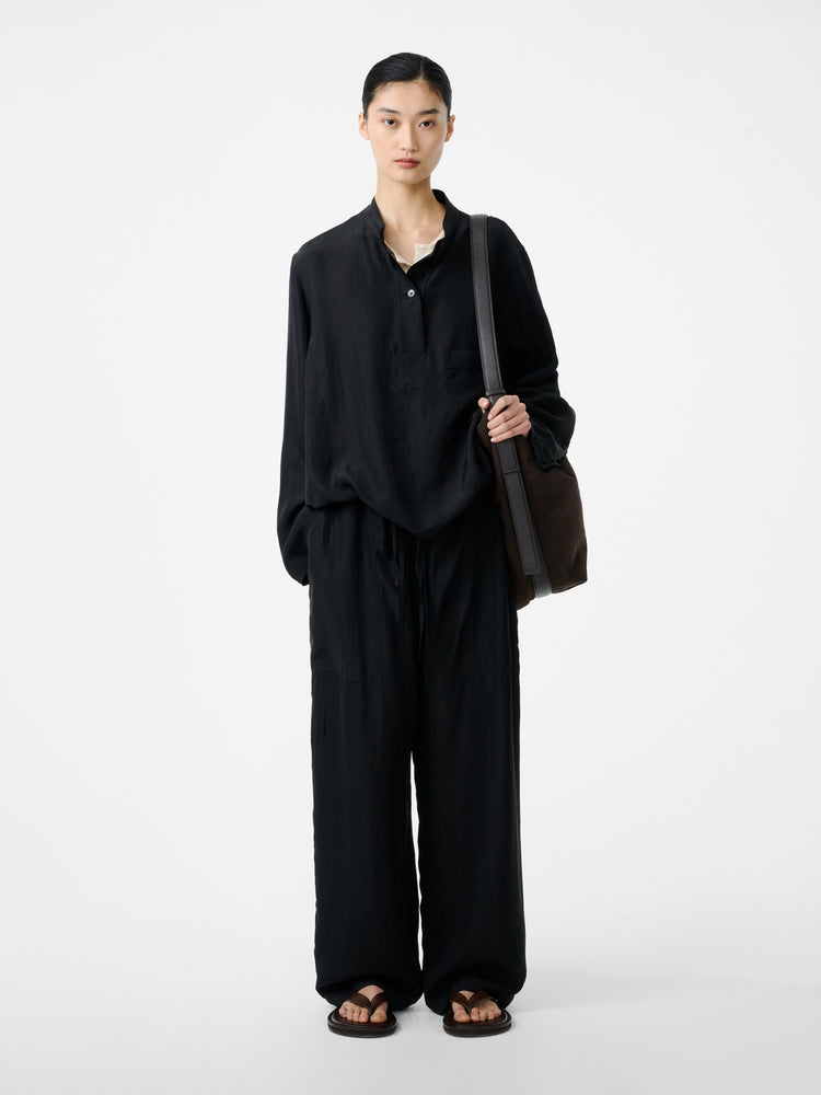 CAPEL TWILL PANT IN BLACK