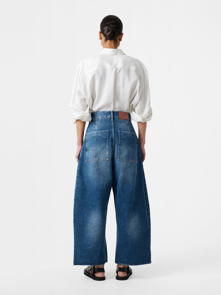 CHALCO DENIM PANT IN WORN WASH INDIGO