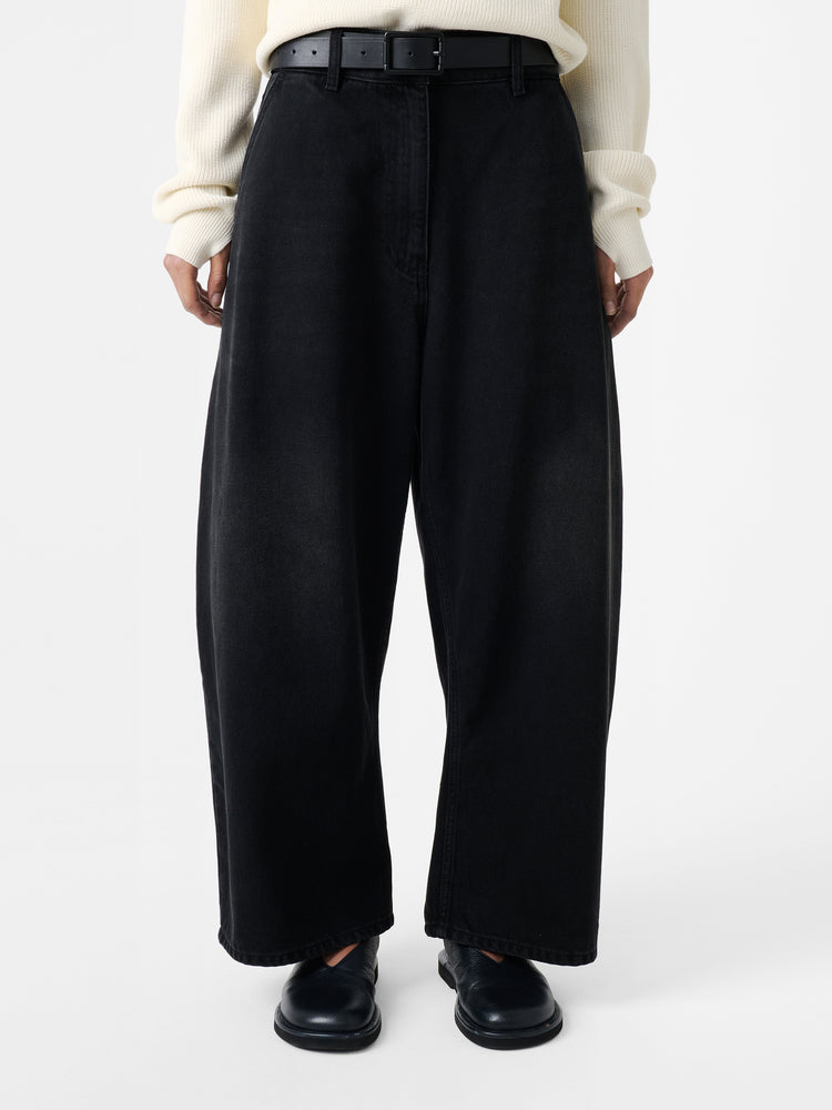 CHALCO DENIM PANT IN WASHED BLACK