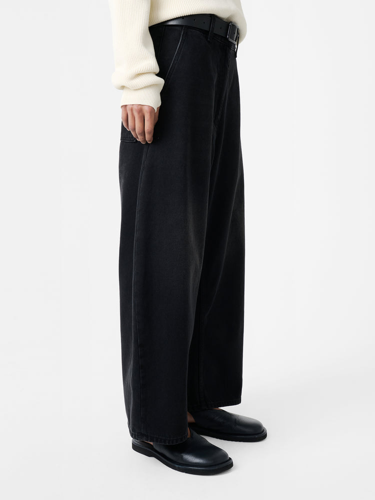 CHALCO DENIM PANT IN WASHED BLACK