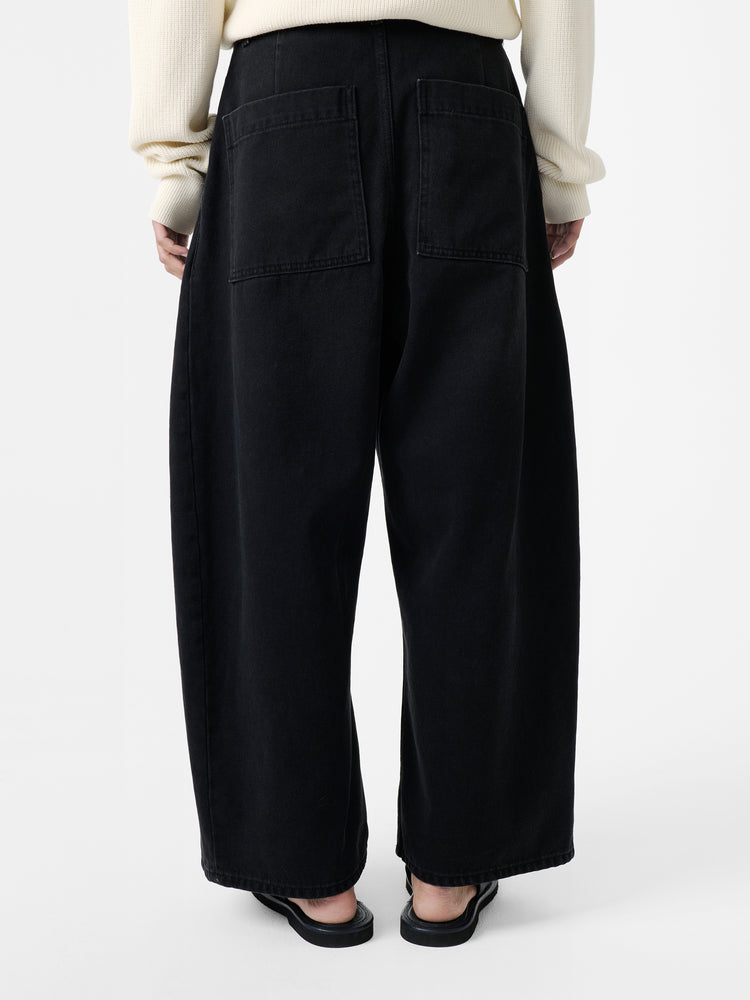 CHALCO DENIM PANT IN WASHED BLACK