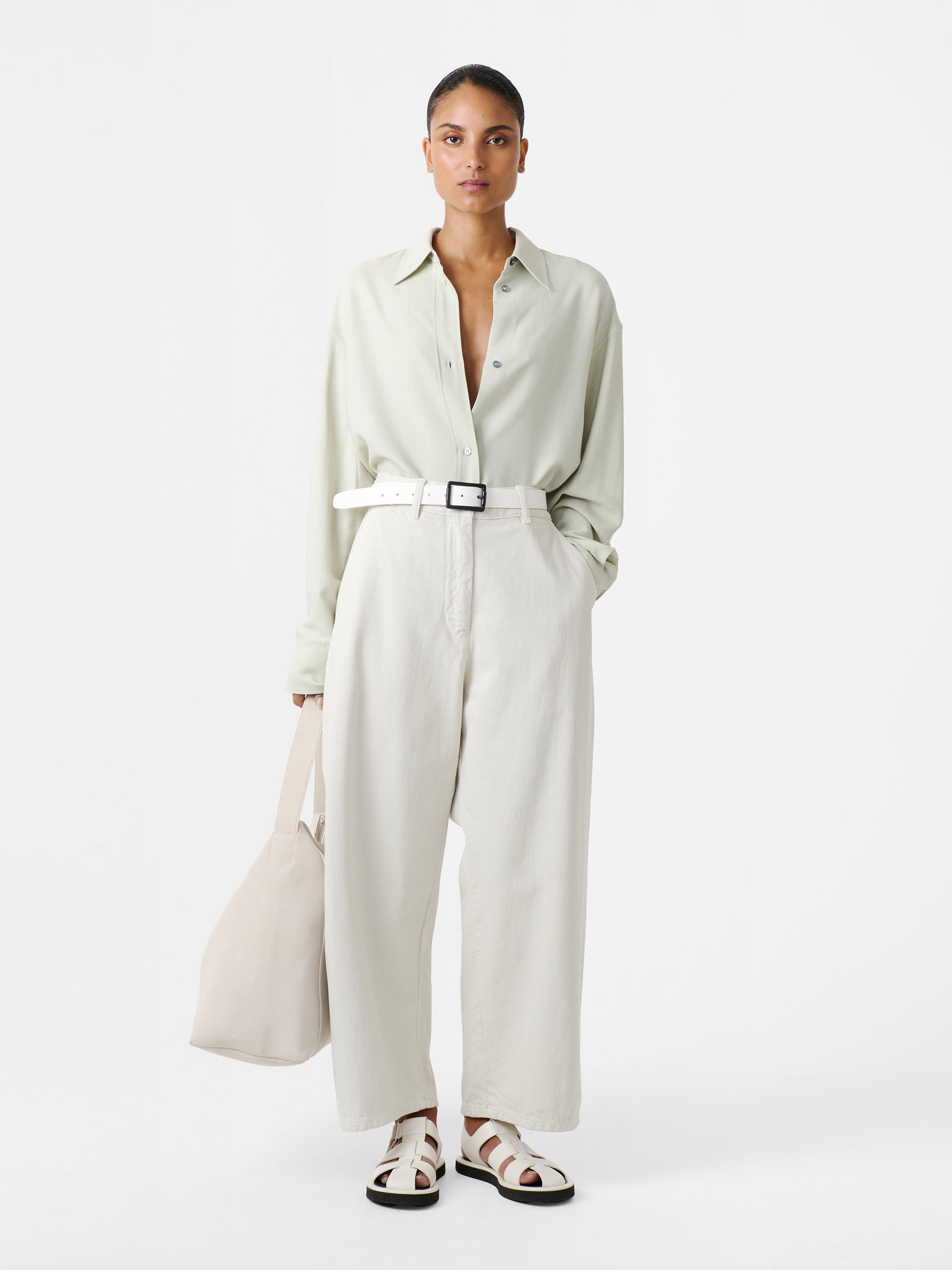 CHALCO DENIM PANT IN ICE