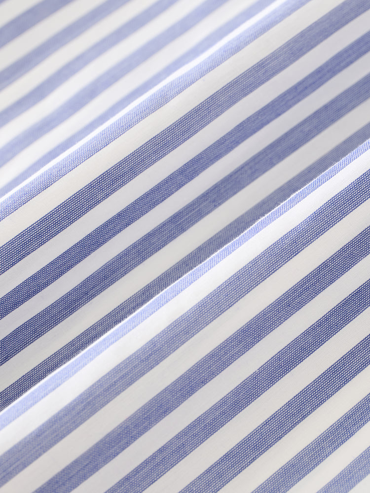 CICI BOLD STRIPE SHIRT IN BLUE / WHITE