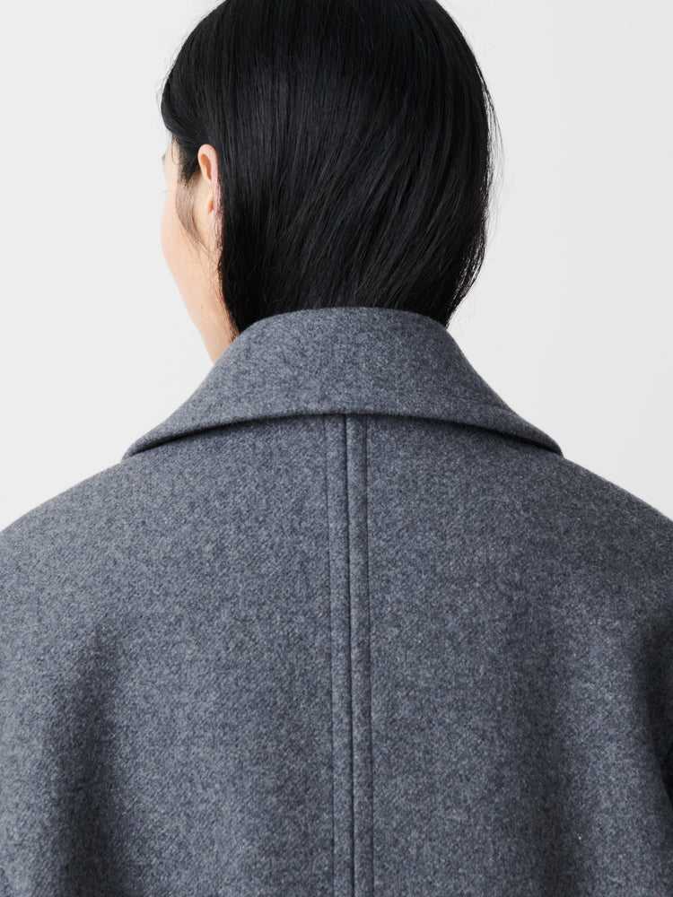 COLES COAT IN GRAY MELANGE