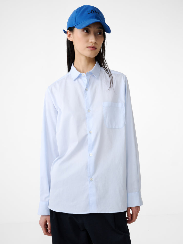 SN × PERFUMER H CYCLAMEN SHIRT IN LIGHT BLUE