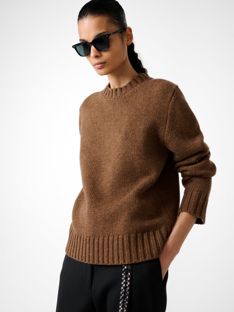 CREE KNIT IN CARAMEL