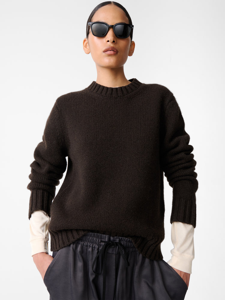 CREE KNIT IN ESPRESSO BROWN