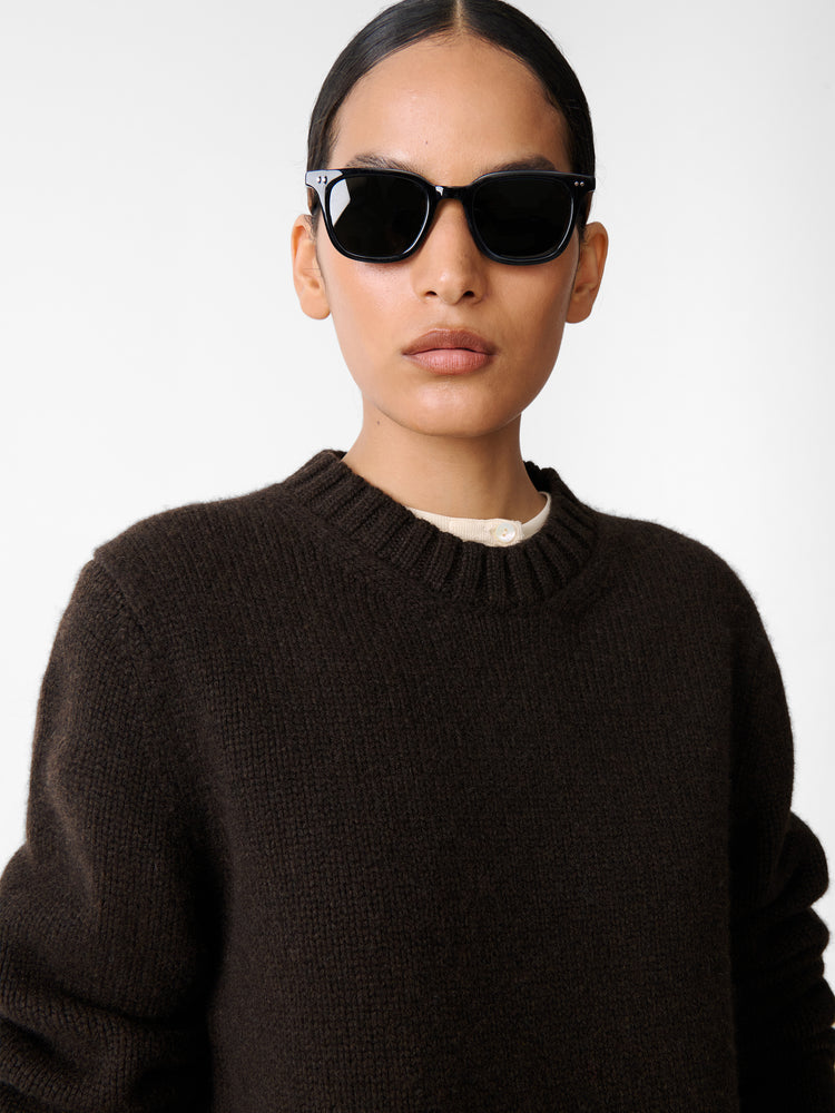 CREE KNIT IN ESPRESSO BROWN