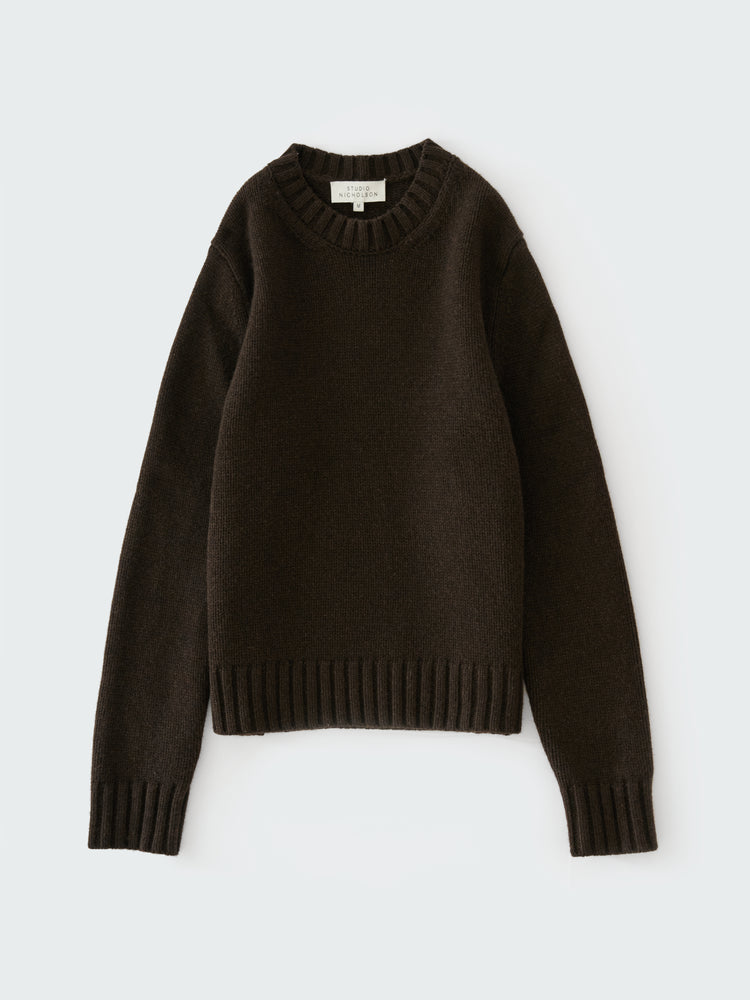 CREE KNIT IN ESPRESSO BROWN