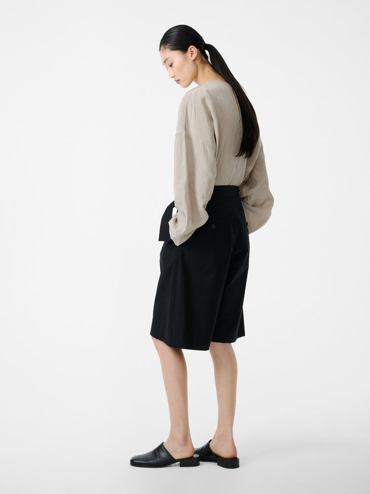 CREON SHORT IN BLACK