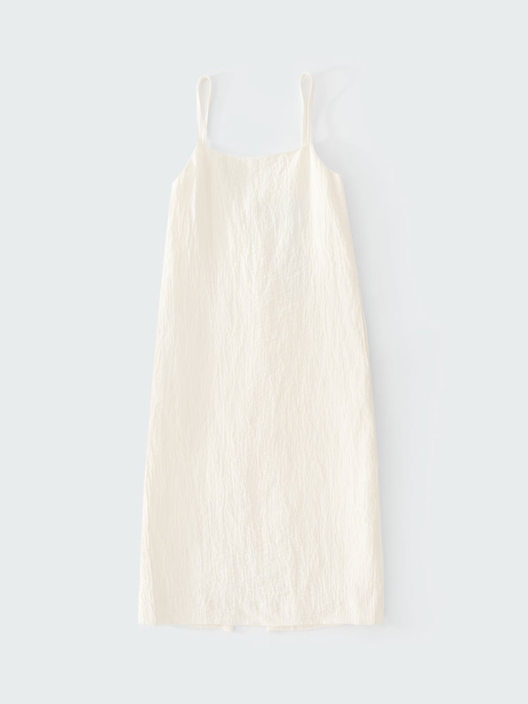 DANAE DRESS IN PARCHMENT