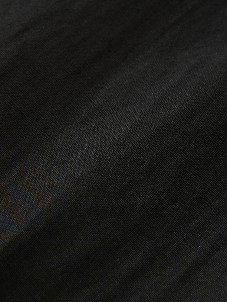 DENISON LINEN JACLET IN BLACK