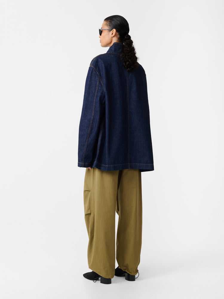 DISTRICT DENIM JACKET INDIGO WASH