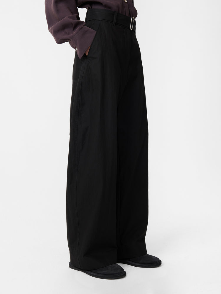 DORING PANT IN BLACK