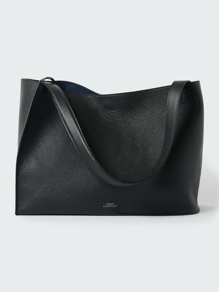 DOUBLET LEATHER BAG IN BLACK