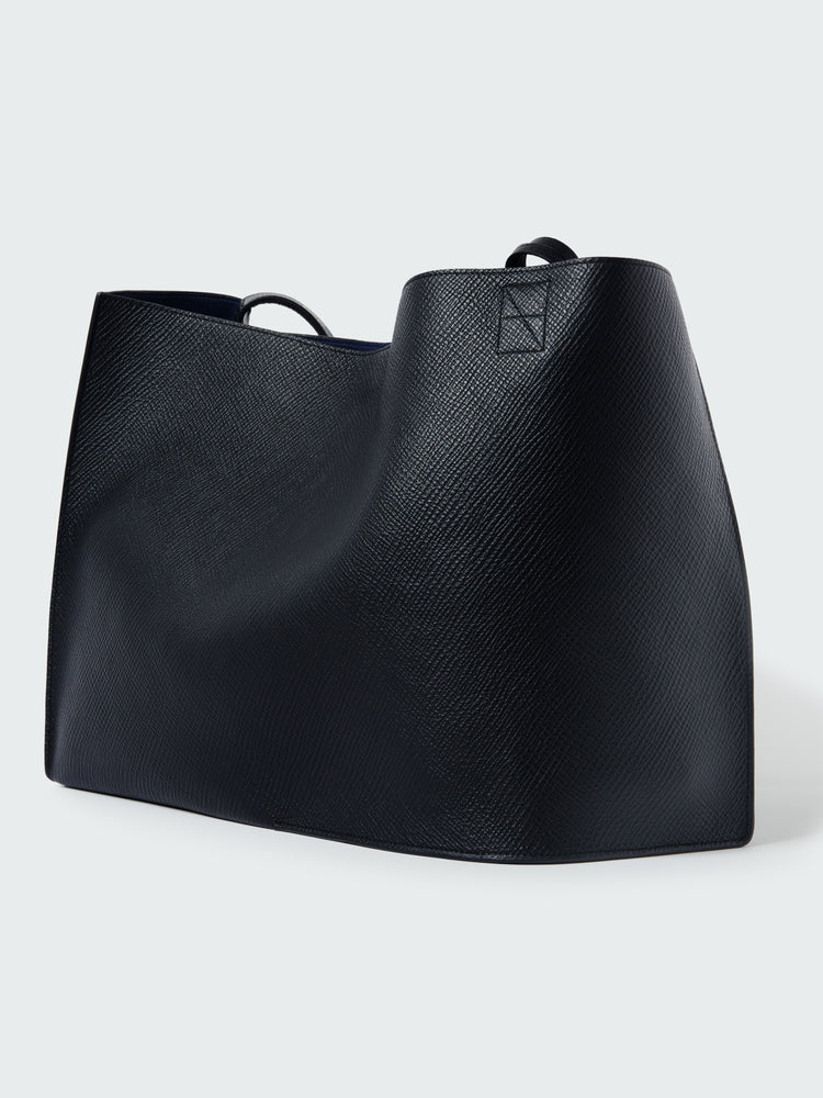 DOUBLET LEATHER BAG IN BLACK
