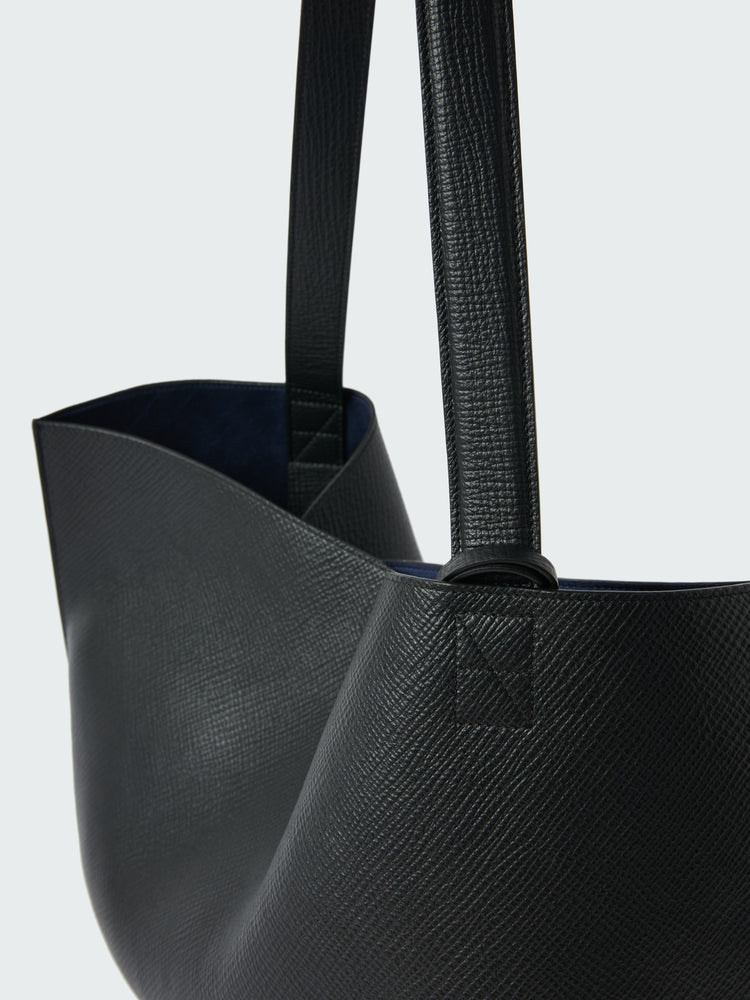 DOUBLET LEATHER BAG IN BLACK
