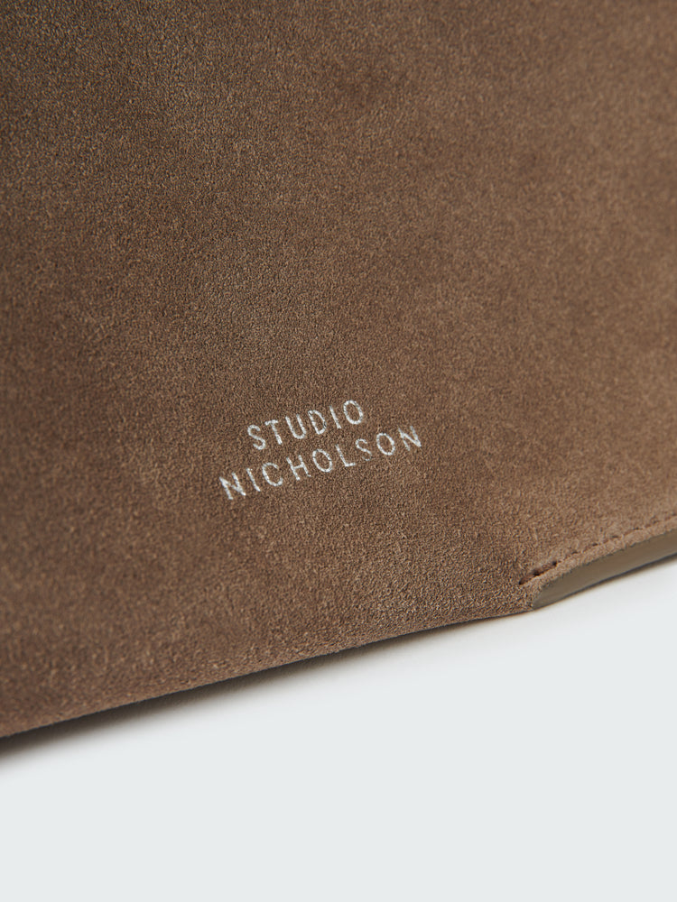DOUBLET SUEDE BAG IN CLAY