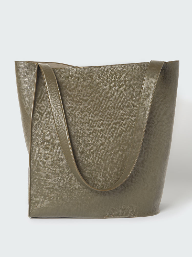 DOUBLET TYPE2 LEATER BAG IN ELEPHANT