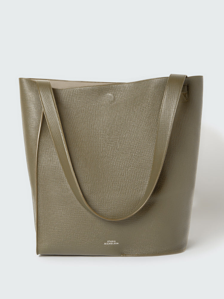 DOUBLET TYPE2 LEATER BAG IN ELEPHANT