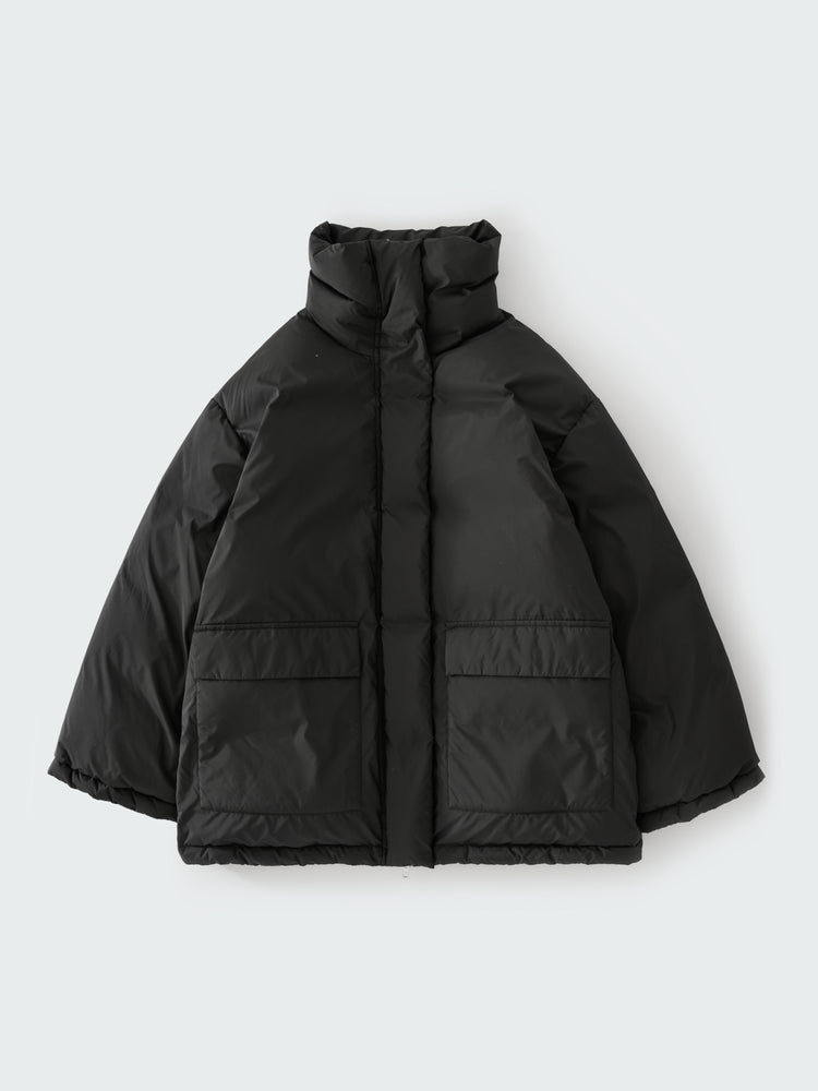 ELK PUFFER JACKET IN BLACK