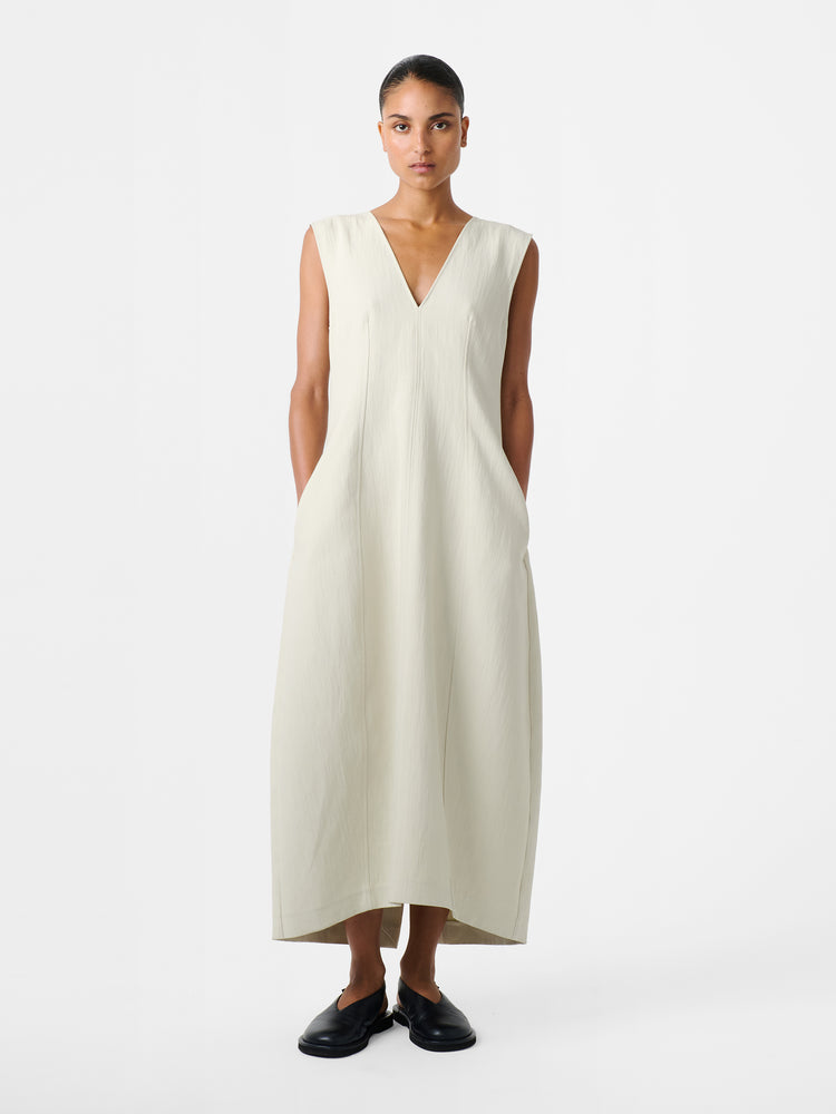 ENNA DRESS IN DOVE (25ss)