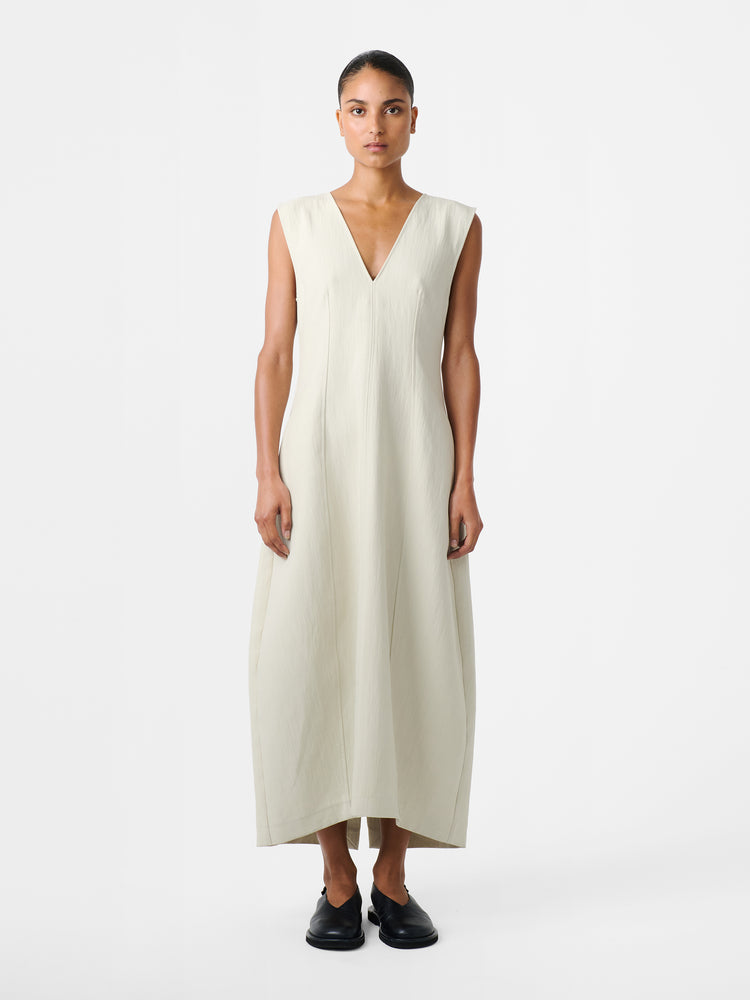 ENNA DRESS IN DOVE (25ss)