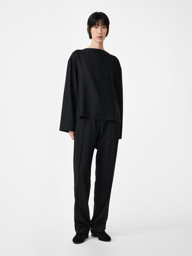 EORSA TOP IN BLACK